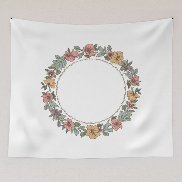 Item preview, ornament clipart floral wreath designed and sold by X-ecute.