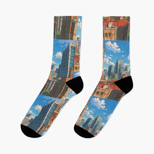 Item preview, Vibrant Anime Cityscape designed and sold by bapupa.