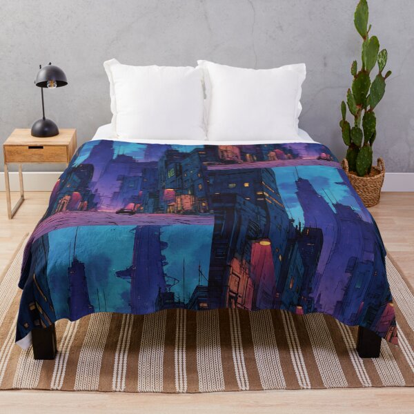 Item preview, Cyberpunk Anime Cityscape designed and sold by bapupa.