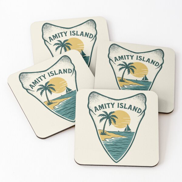 Item preview, Amity Island Jaws designed and sold by ChunkByChunk.