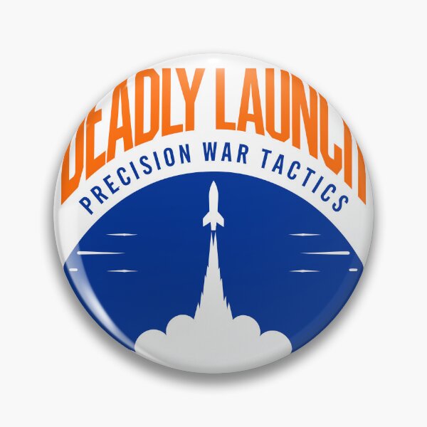 Item preview, Deadly Launch – Precision War Tactics Rocket Design designed and sold by SohaTrends.