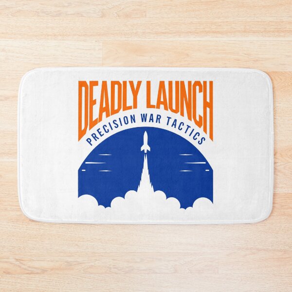 Item preview, Deadly Launch – Precision War Tactics Rocket Design designed and sold by SohaTrends.