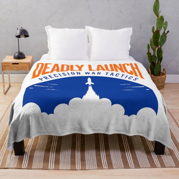 Item preview, Deadly Launch – Precision War Tactics Rocket Design designed and sold by SohaTrends.