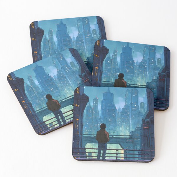 Item preview, Classic Anime Cityscape designed and sold by bapupa.