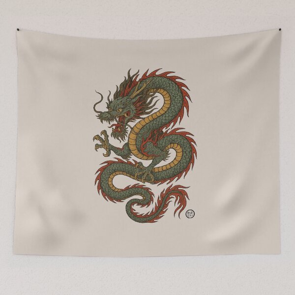 Item preview, Dragon - Japanese Serpentine Dragon designed and sold by Kabuji Store.