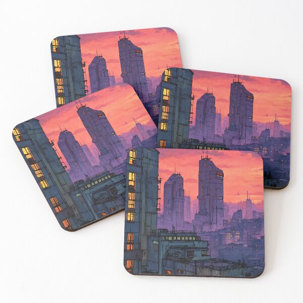 Item preview, Cyberpunk Anime City designed and sold by bapupa.