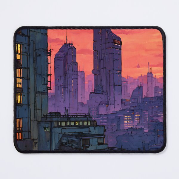 Item preview, Cyberpunk Anime City designed and sold by bapupa.