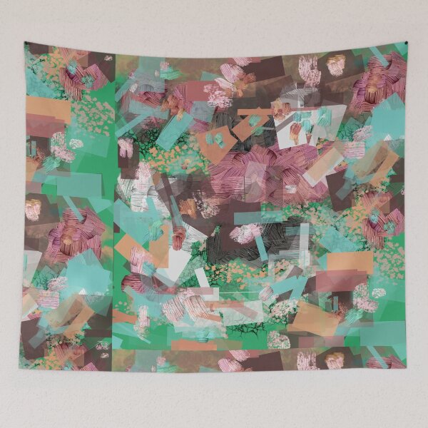 Item preview, Abstract Garden Collage designed and sold by Jessielee72.
