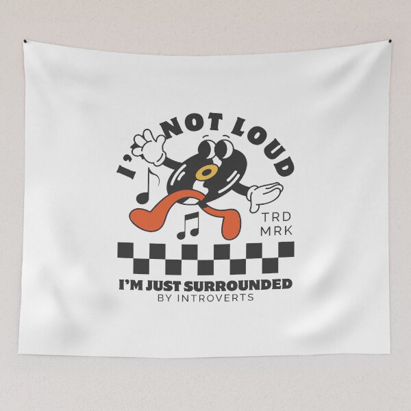 Item preview, I'm not loud, I'm just surrounded by introverts (party animal) designed and sold by Peerless-Prime.