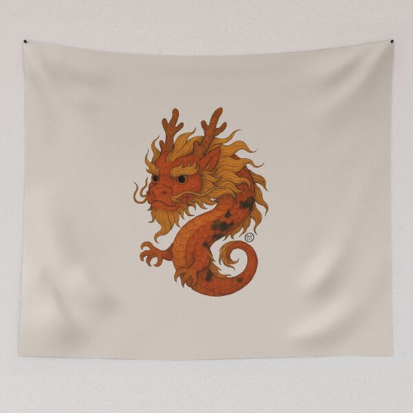 Item preview, Dragon - Japanese Dragon designed and sold by Kabuji Store.