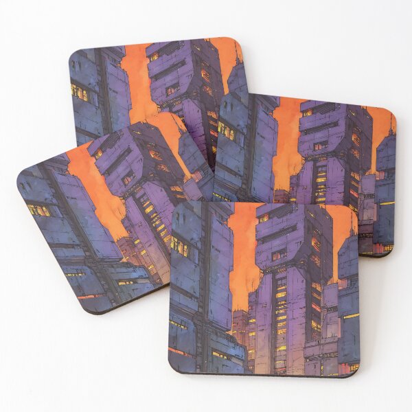 Item preview, Vibrant Cyberpunk Anime City designed and sold by bapupa.