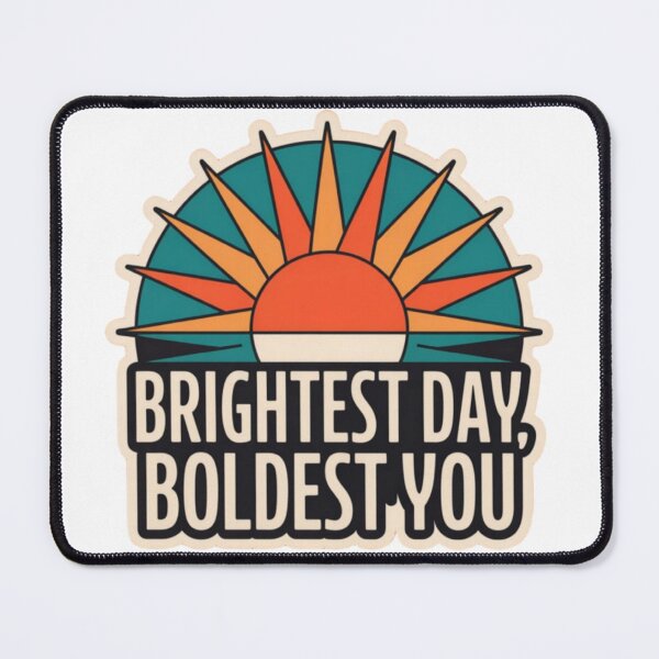 Item preview, Stylized Sun Design with Motivational Text on Teal Background designed and sold by Creative88Art.