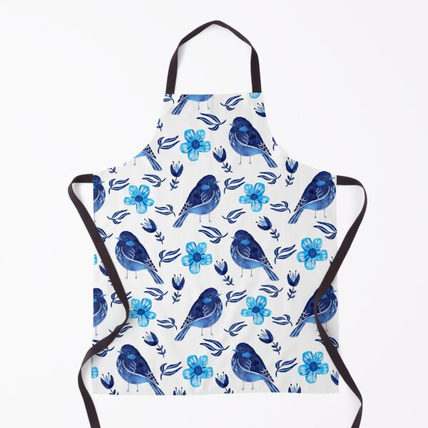 Item preview, Blue & White Birds designed and sold by CatGabrielDesigns.