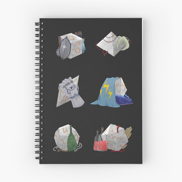 Item preview, Cleric Dice Set designed and sold by Moonys-Tavern.