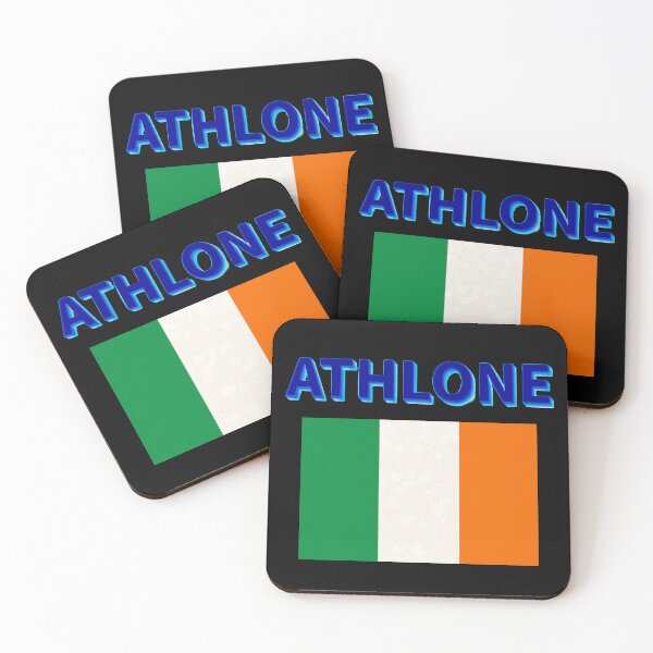 Item preview, Athlone County Westmeath with Irish Flag designed and sold by OliDesigns.