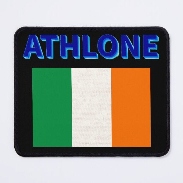 Item preview, Athlone County Westmeath with Irish Flag designed and sold by OliDesigns.