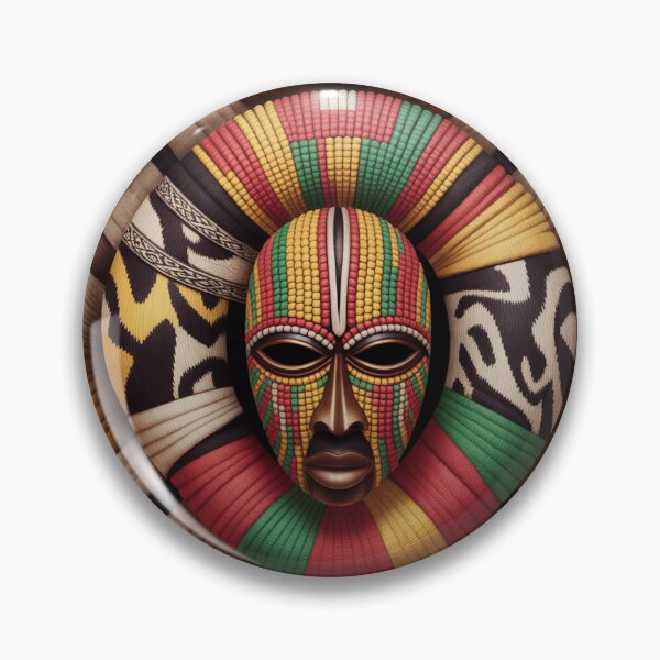 Item preview, Unlock the Secrets: African Tribal Mask designed and sold by mittie101.