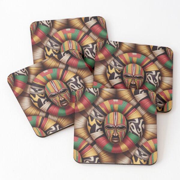 Item preview, Unlock the Secrets: African Tribal Mask designed and sold by mittie101.