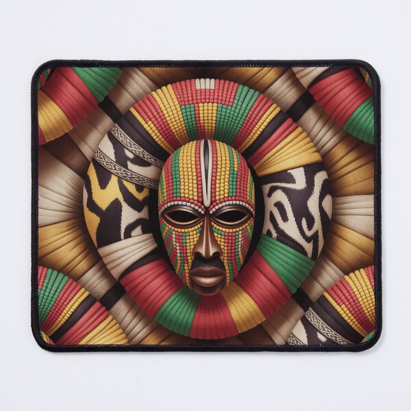 Item preview, Unlock the Secrets: African Tribal Mask designed and sold by mittie101.