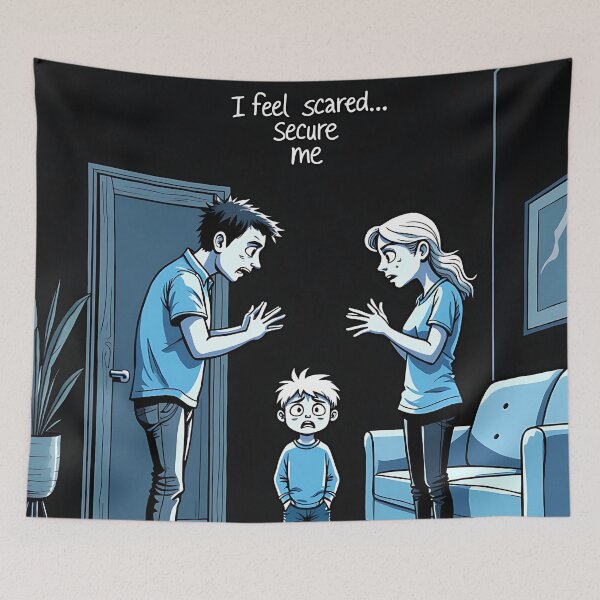 Item preview, Protect the child within chaos; Echoes of a Fragile Heart designed and sold by Creative-RE.