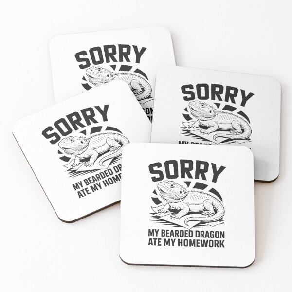 Item preview, Sorry My Bearded Dragon Ate My Homework – Funny Reptile Excuse Design designed and sold by haitrieuic96.