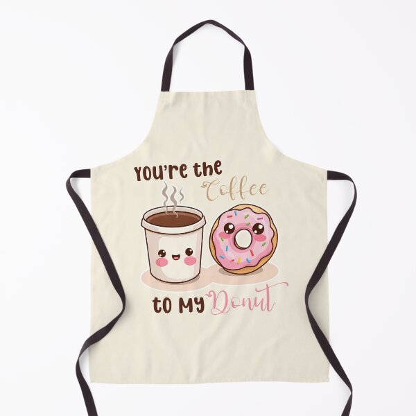 Item preview, You're the Coffee to My Donut, Funny Valentines Day designed and sold by stylishdzign.