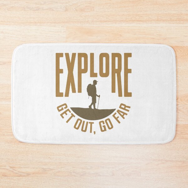 Item preview, Explore – Go Out, Go Far | Travel Adventure Quote designed and sold by SohaTrends.