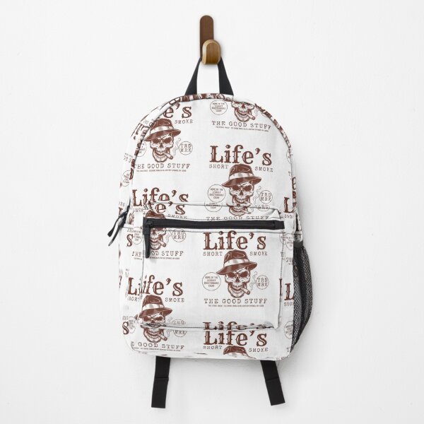 Item preview, Life's short, smoke the good stuff (Cigar and whiskey) designed and sold by Peerless-Prime.