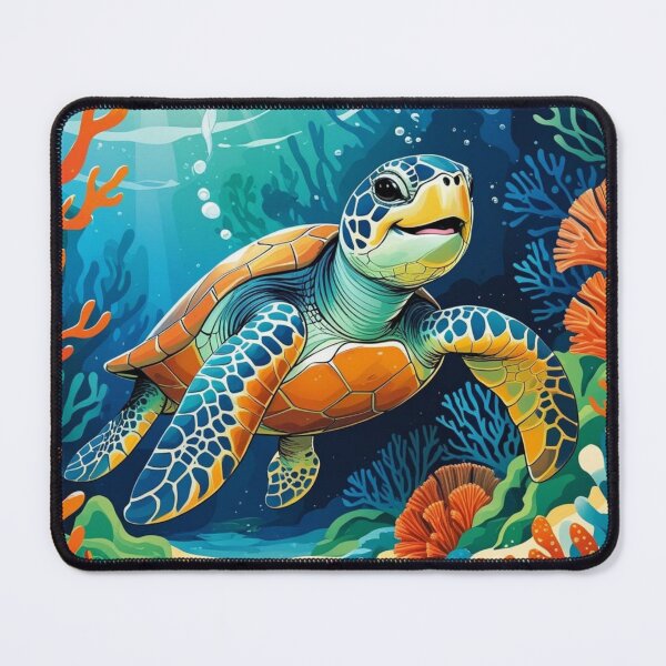 Item preview, Australian Boho Turtle - Flippy Dancer designed and sold by Gumtree-Designs.