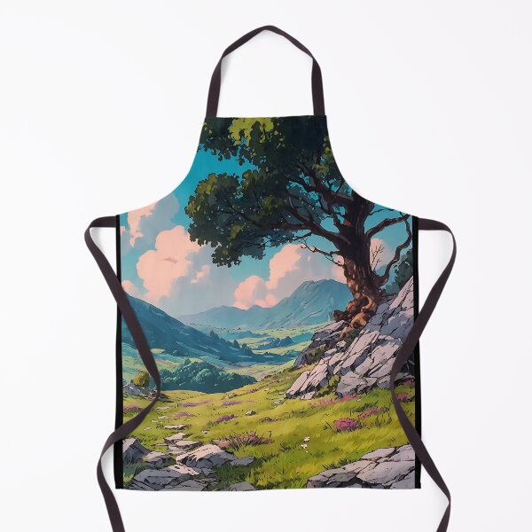 Item preview, Retro Anime Landscape designed and sold by bapupa.