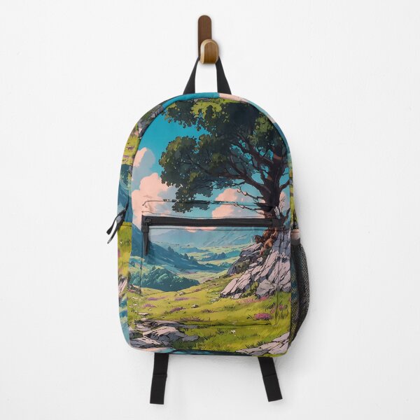 Item preview, Retro Anime Landscape designed and sold by bapupa.
