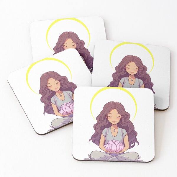 Item preview, Meditation Girl designed and sold by Cynthia1492.
