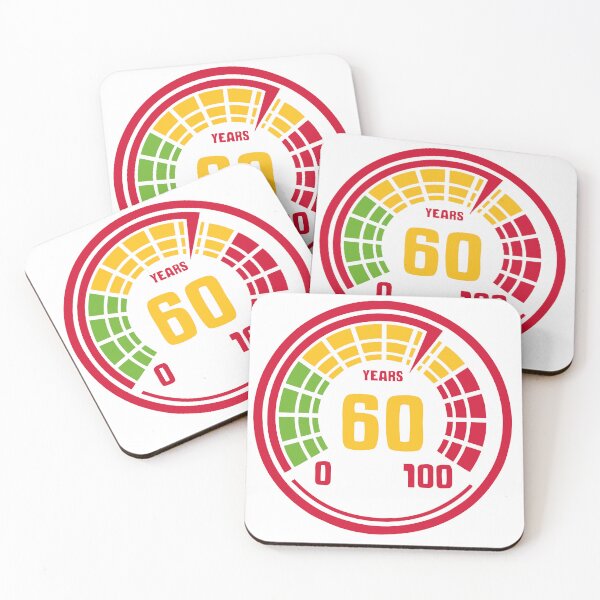 Item preview, 60 years old age youth birthday counter designed and sold by Achille3777.