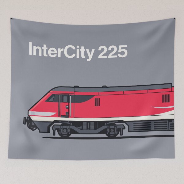 Item preview, Class 91 Grey Train Side England UK designed and sold by VoodooCircus.