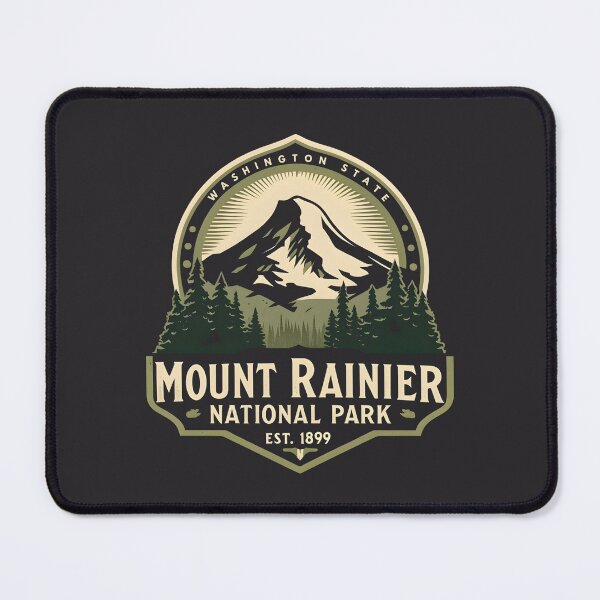 Item preview, Mount Rainier National Park - Washington - US designed and sold by GoodOldVintage.