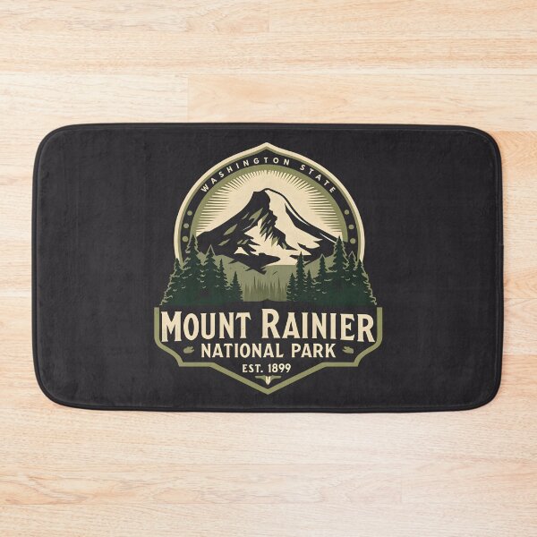 Item preview, Mount Rainier National Park - Washington - US  designed and sold by GoodOldVintage.