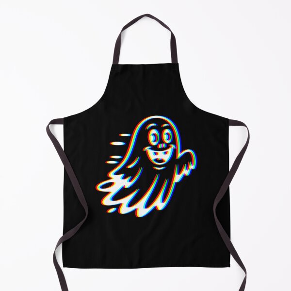 Item preview, RGB Zooming Ghost – Retro Glitch Spooky Fun designed and sold by Taans-Creation.