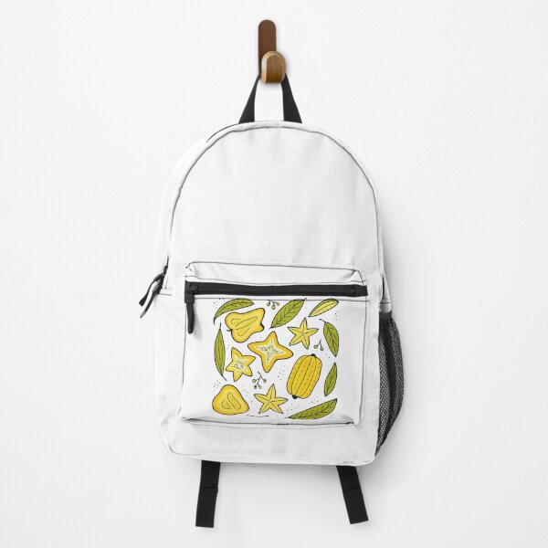 Item preview, Cute Starfruit Pattern with Yellow Carambola Illustration designed and sold by ArtfulWeave.