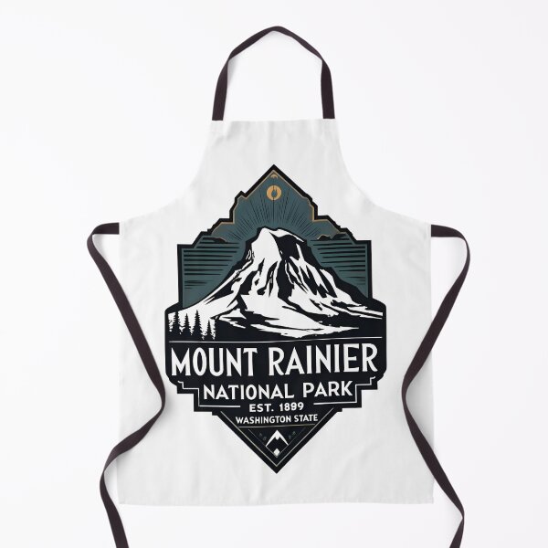 Item preview, Mount Rainier National Park - Washington - US designed and sold by GoodOldVintage.