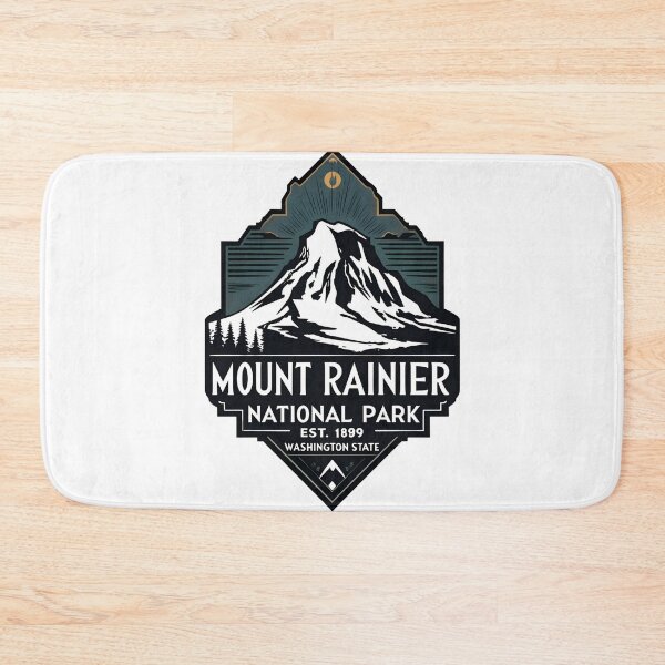 Item preview, Mount Rainier National Park - Washington - US  designed and sold by GoodOldVintage.