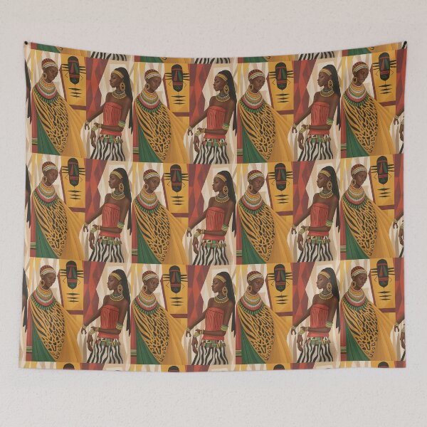 Item preview, African Tribal Women: Icons of Strength & Beauty designed and sold by mittie101.