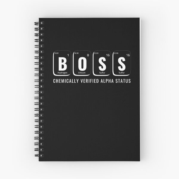 Item preview, BOSS Periodic Table – Chemically Verified Alpha Status designed and sold by Yuli Club.