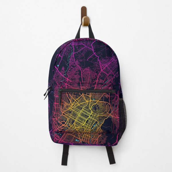 Item preview, Puebla City Map of Mexico - Neon designed and sold by deMAP.
