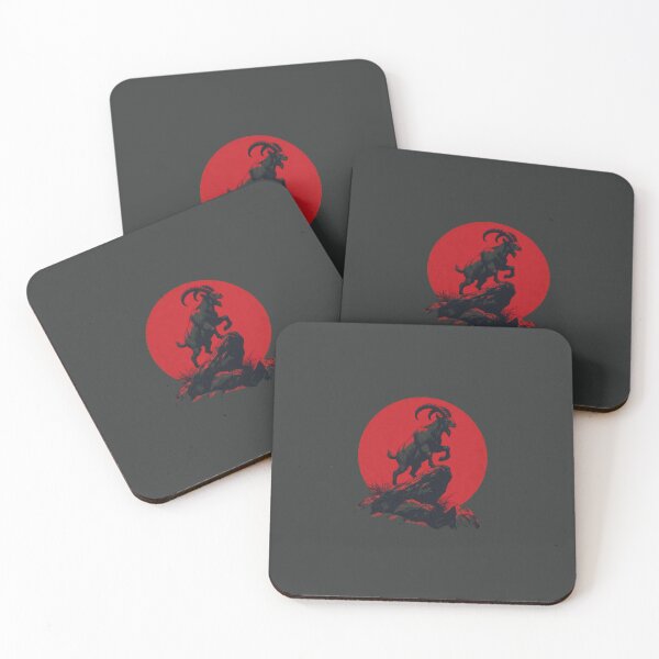 Item preview, The Powerful Dark-Hued Goat designed and sold by Enea Kelo.