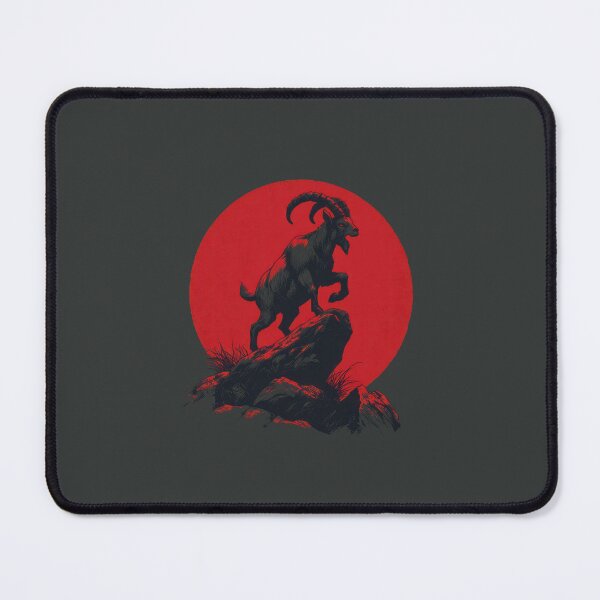 Item preview, The Powerful Dark-Hued Goat designed and sold by Enea Kelo.