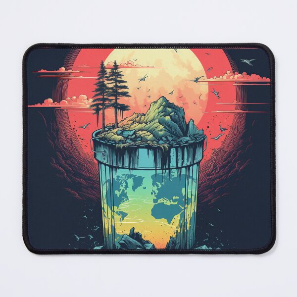 Item preview, Mountain tree moon cloud world designed and sold by Bulewater.