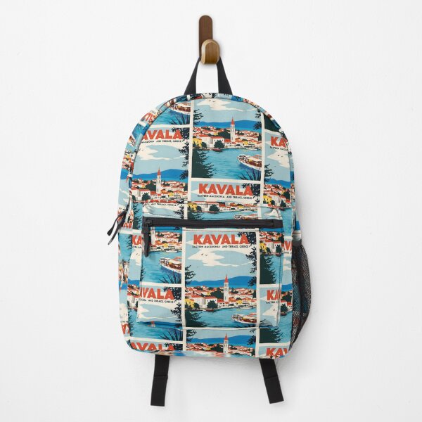 Item preview, Kavala Eastern Macedonia and Thrace Greece Vintage Travel Retro Tourism designed and sold by TravelersGems.