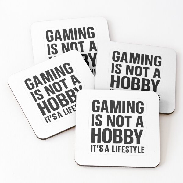 Item preview, Gaming Is Not a Hobby - Cool Gamer Lifestyle Quote designed and sold by pommyyark.