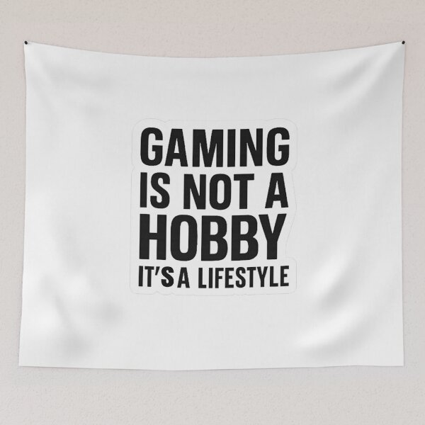 Item preview, Gaming Is Not a Hobby - Cool Gamer Lifestyle Quote designed and sold by pommyyark.