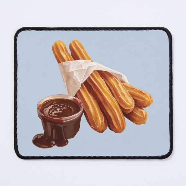 Artikelvorschau, Knusprige Churros mit Schokoladendip entworfen und verkauft von Alicia Chee.